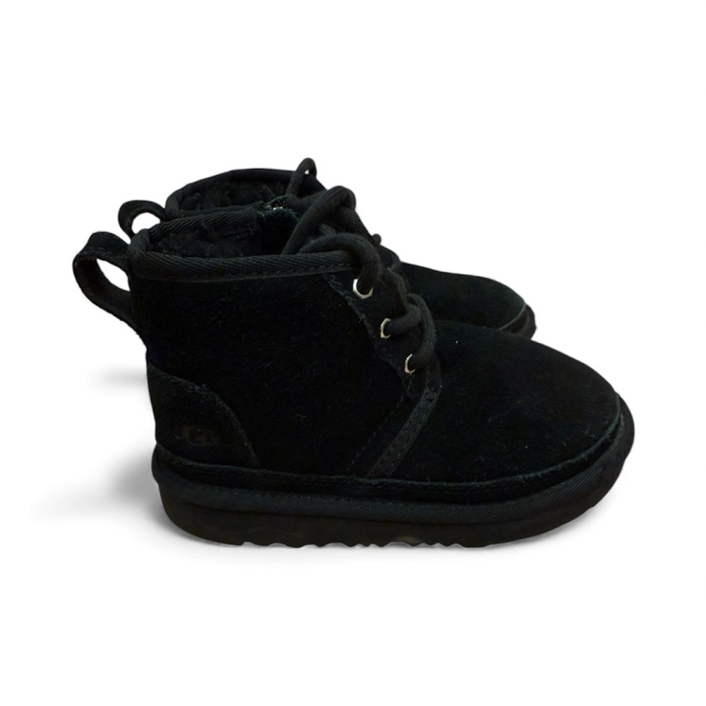 UGG Neumel Little Kids Black Boots Size 10
